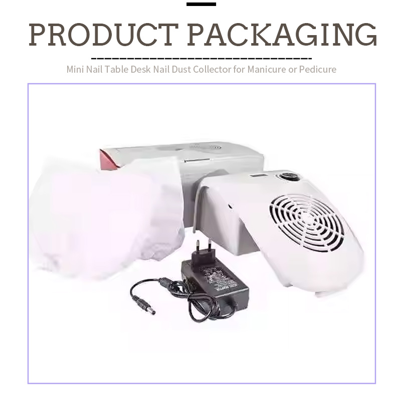 Ultra-Quiet Portable Nail Dust Collector