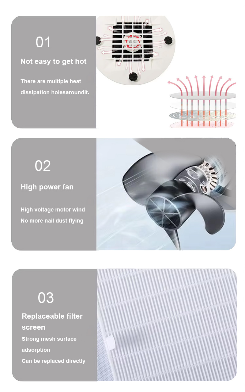 3-in-1 Dust Collector with Multiple Functions