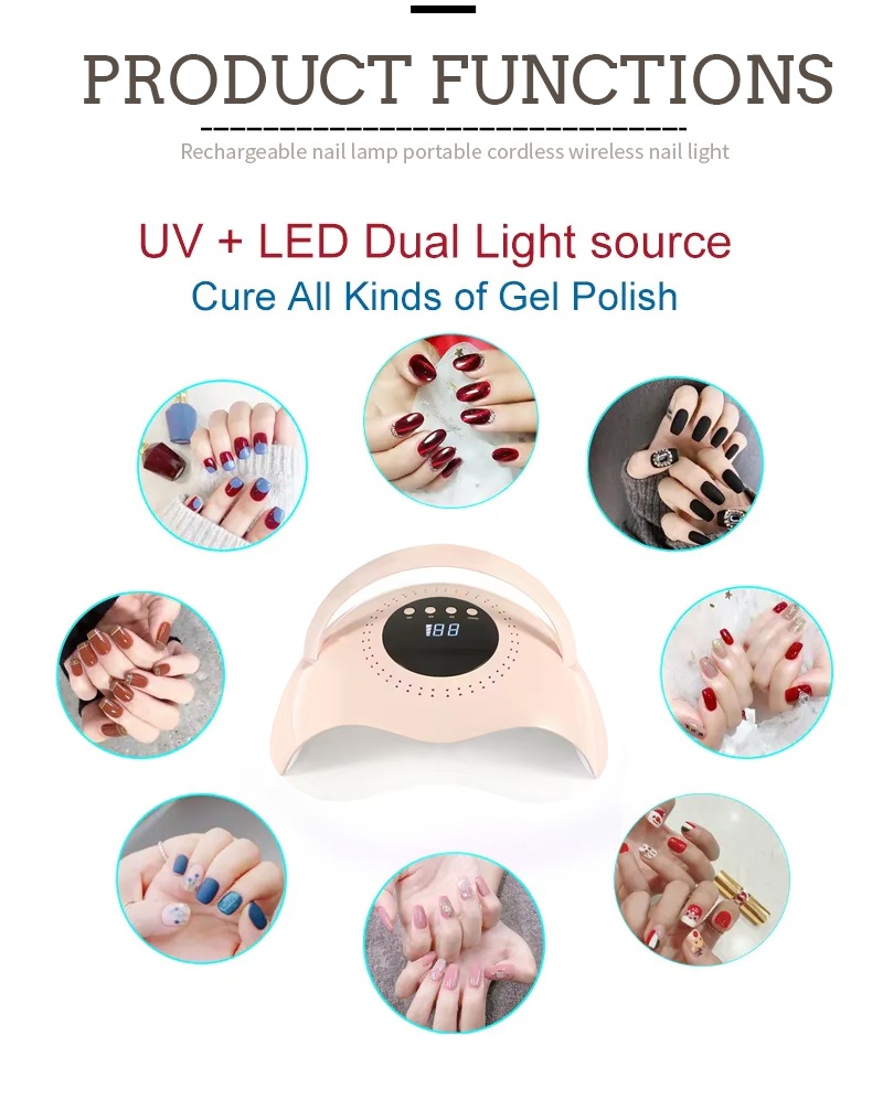 Smart Auto-Sensing Nail Light
