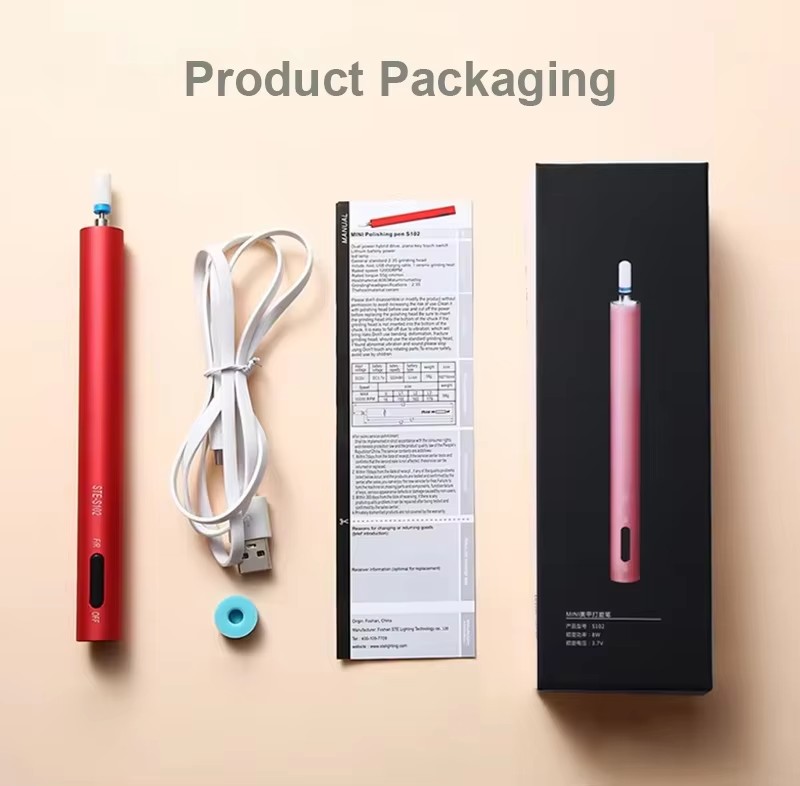 Professional Nail Drill Packaging