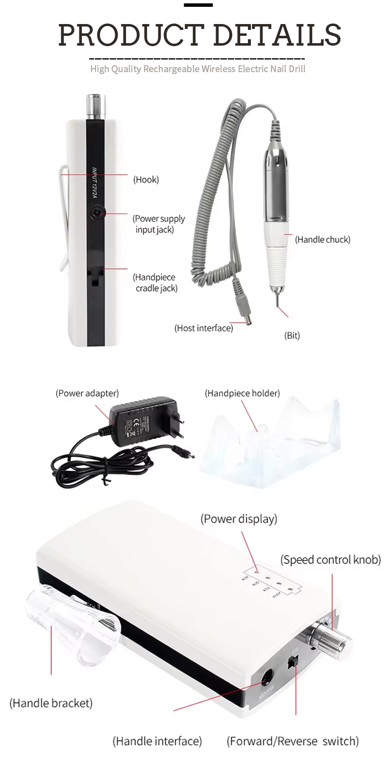 Product details of the portable nail file